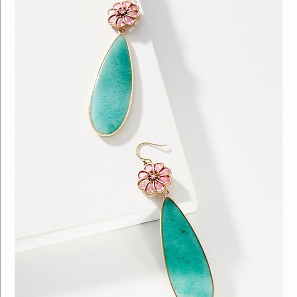 Anthropologie Jewelry - Anthroplogie Petal Drop Earrings